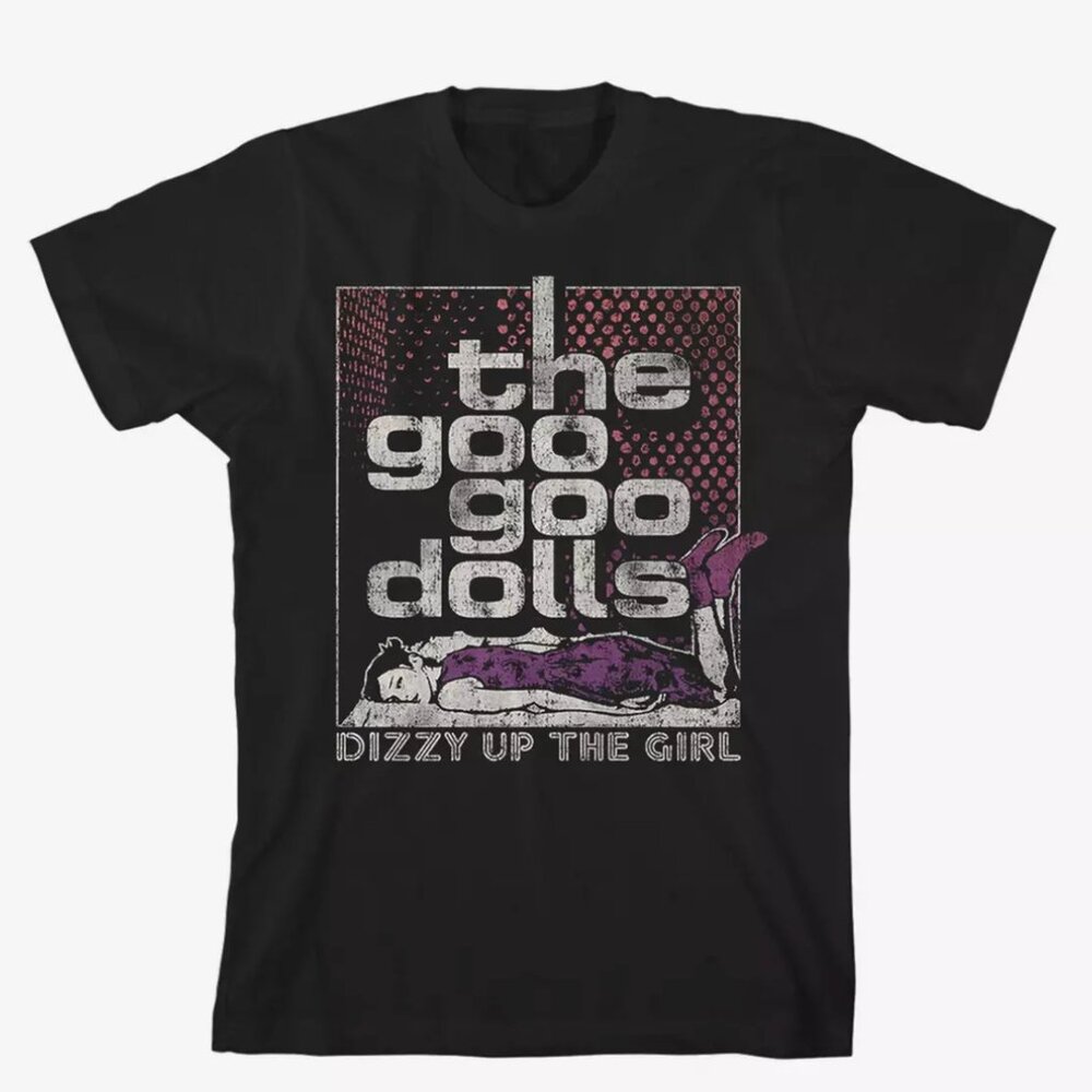 The Goo Goo Dolls Dizzy Up The Girl Boyfriend Fit Girls T-Shirt, Size Medium